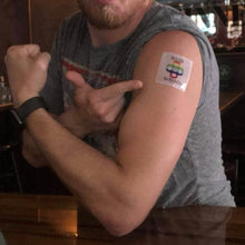 Load image into Gallery viewer, B1 Hangover Patch 10-Pack Rainbow