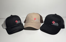 Load image into Gallery viewer, Booze Bandage Trucker Snapback Hat
