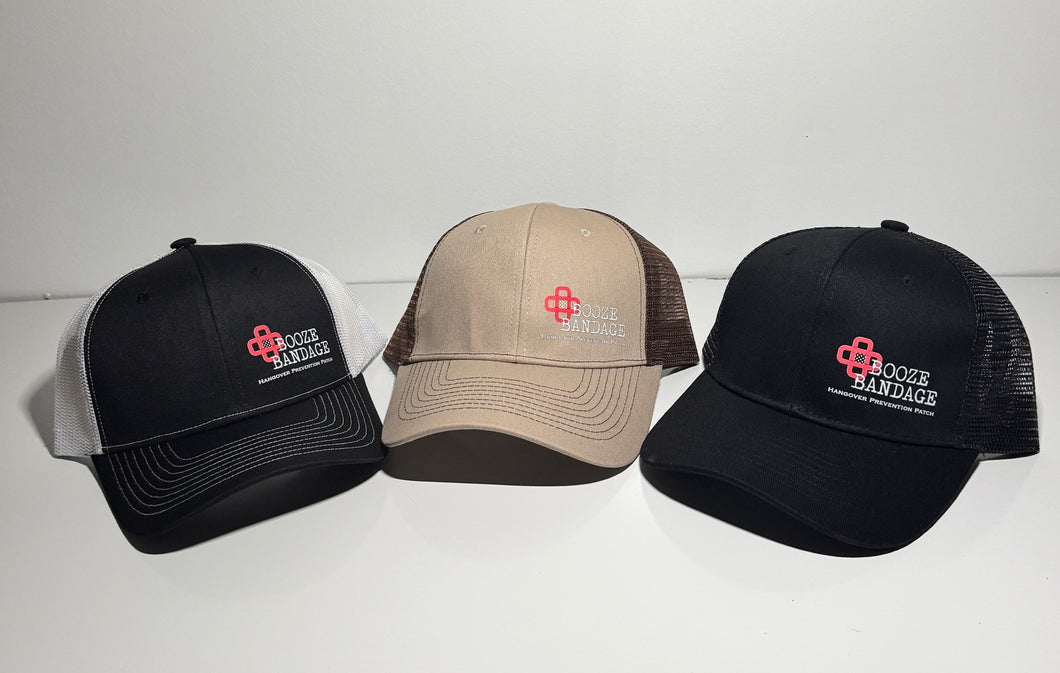 Booze Bandage Trucker Snapback Hat