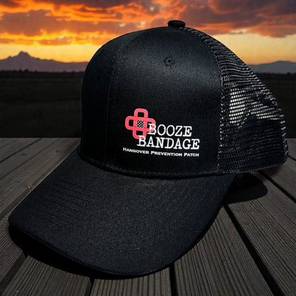 Booze Bandage Trucker Snapback Hat