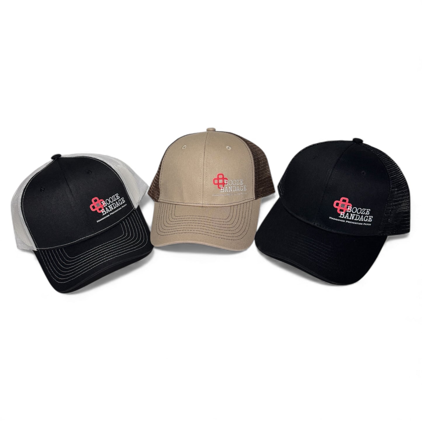 Booze Bandage Trucker Snapback Hat