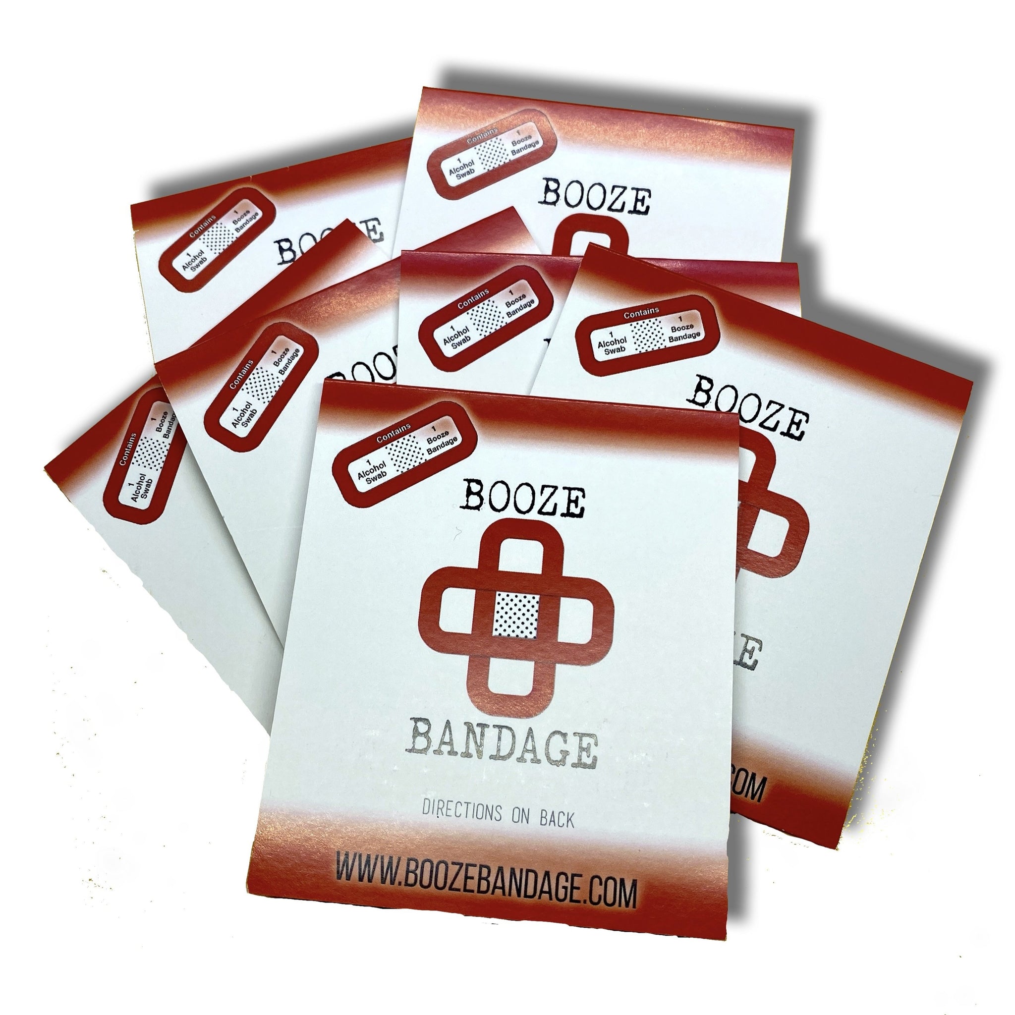 B1 Hangover Patch 10-Pack Red  Booze Bandage Hangover Prevention