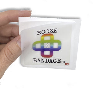 B1 Hangover Prevention Patch  50-Pack Rainbow Booze Bandage